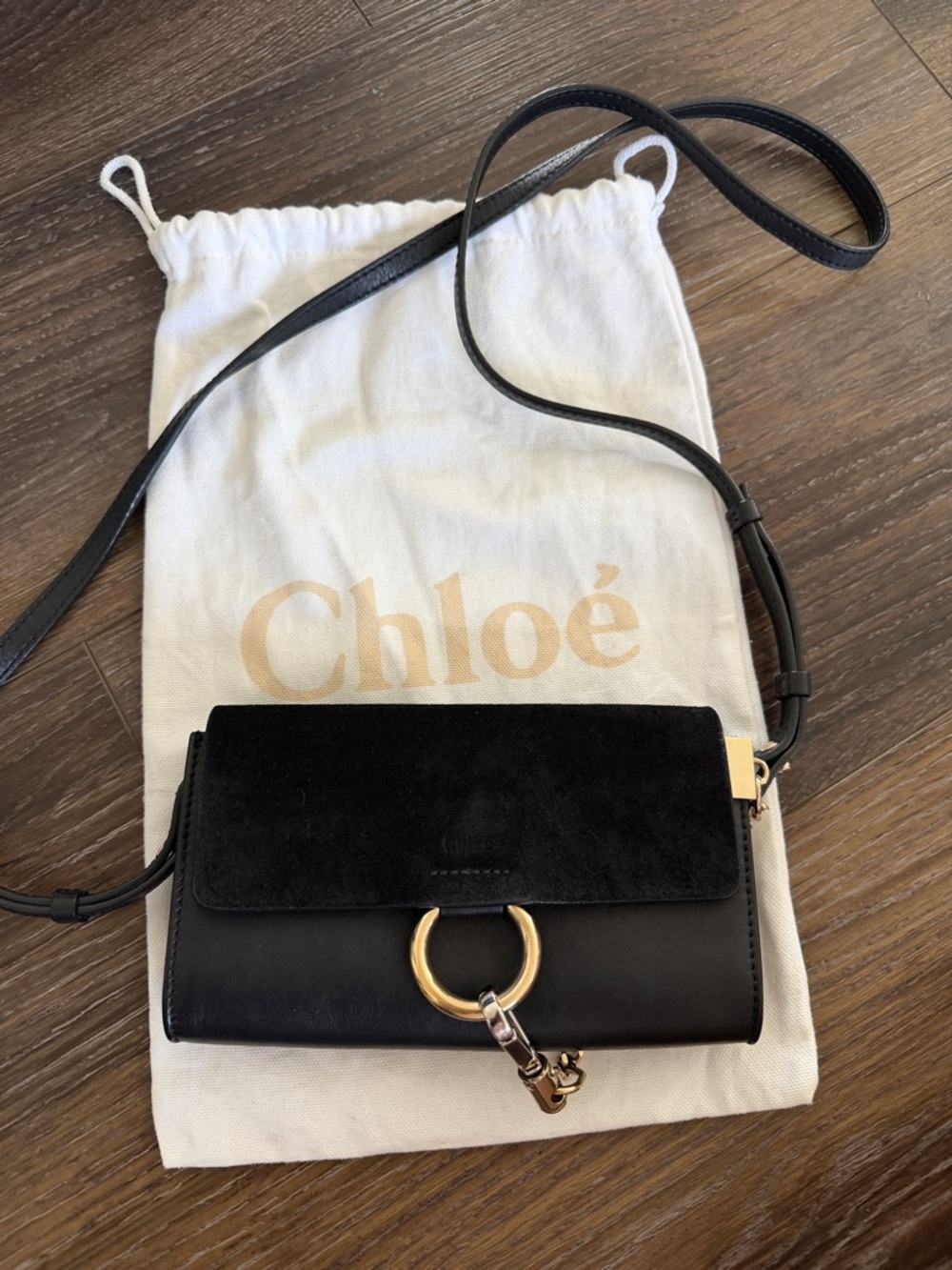 Chloe Faye wallet on straps
